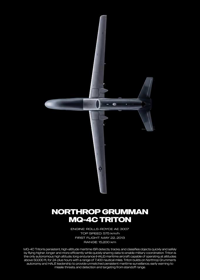 Northrop Grumman MQ-4C Triton Poster