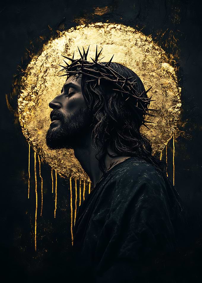 Jesus Christ with Crown of Thorns