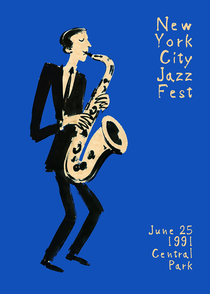 New York City Jazz Fest Poster