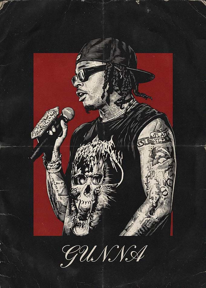 Gunna Rap Poster