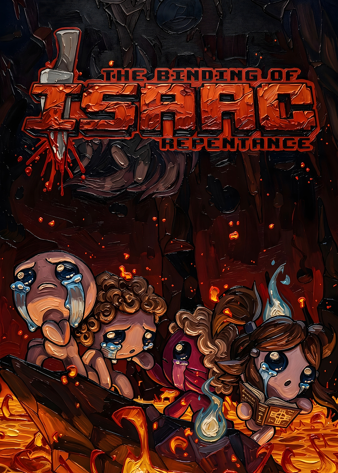 The Binding of Isaac Repentance Poster