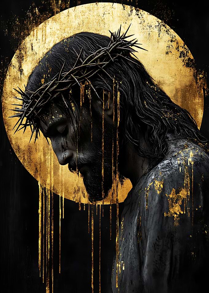 Jesus Christ with Crown of Thorns