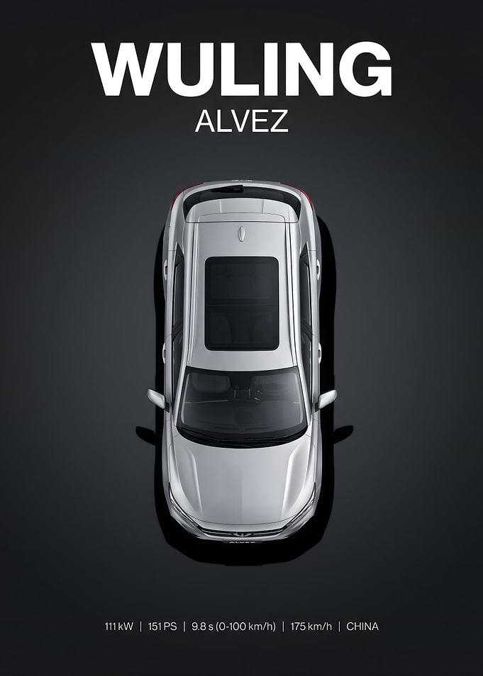 Wuling Alvez Top View Poster