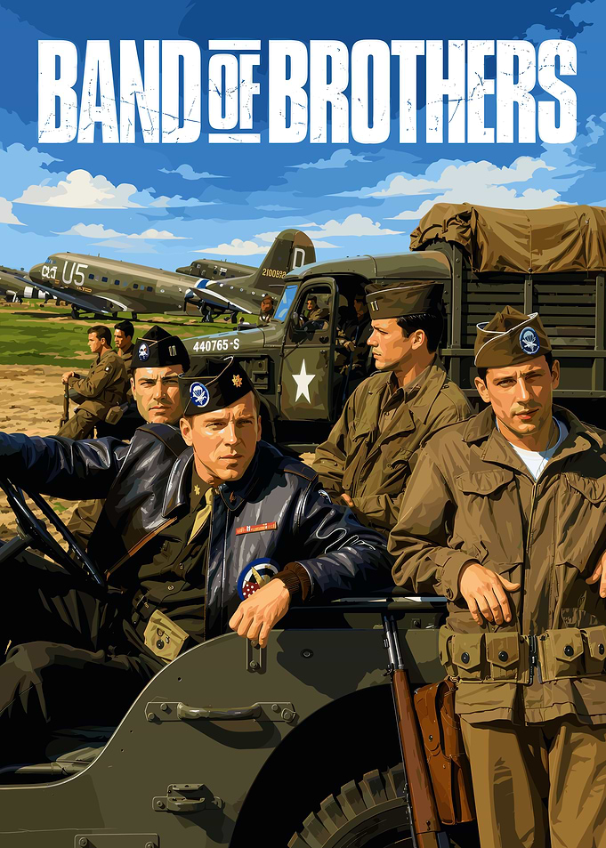 Band of Brothers TV Show Poster