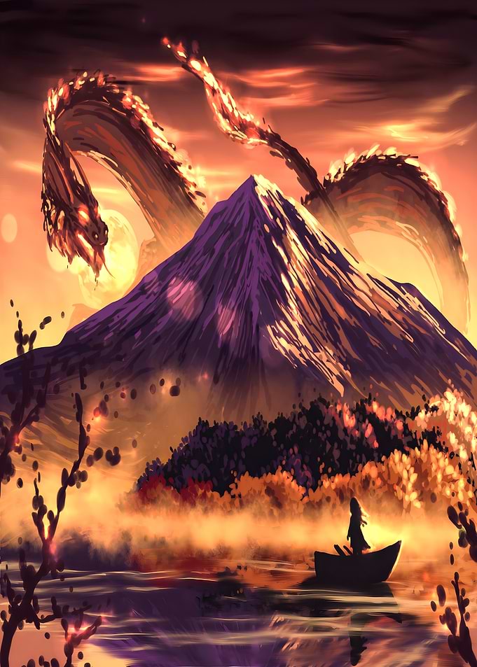 Dragon Mount Fuji