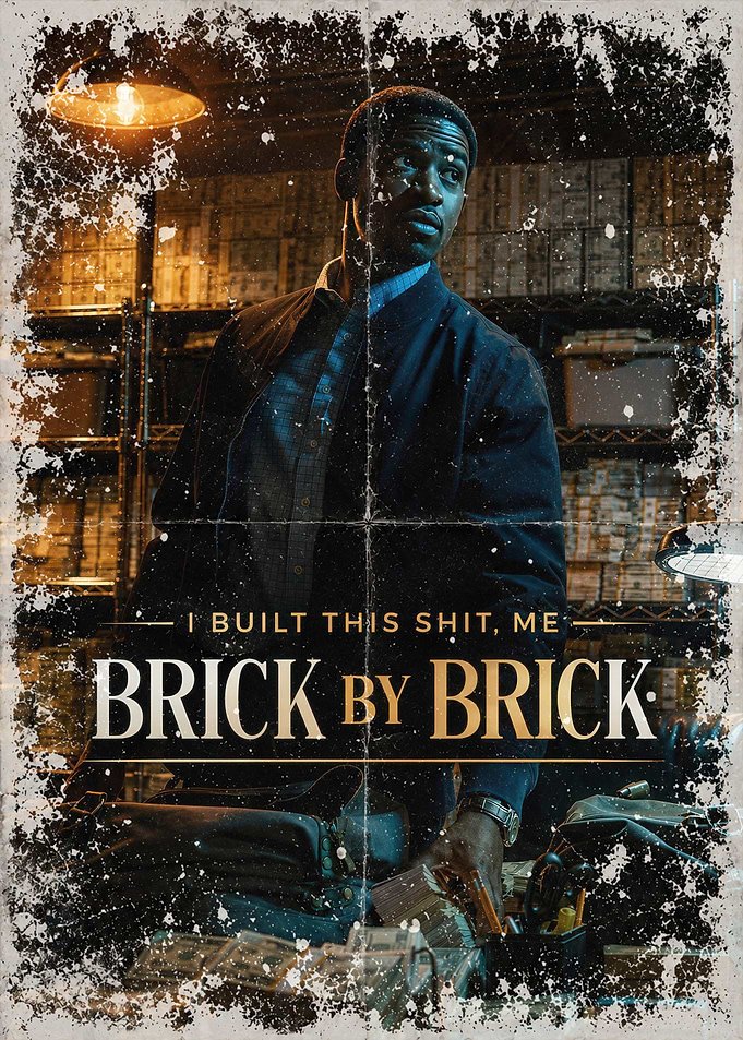 Snowfall Franklin Saint Poster