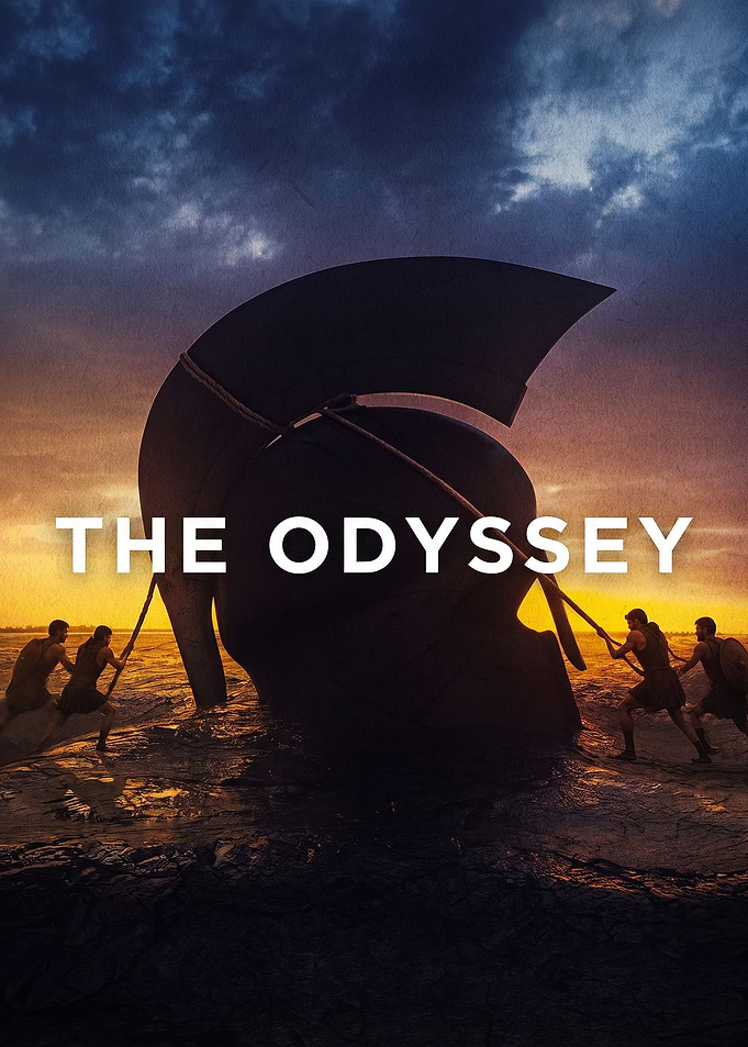 The Odyssey Spartan Helmet Poster