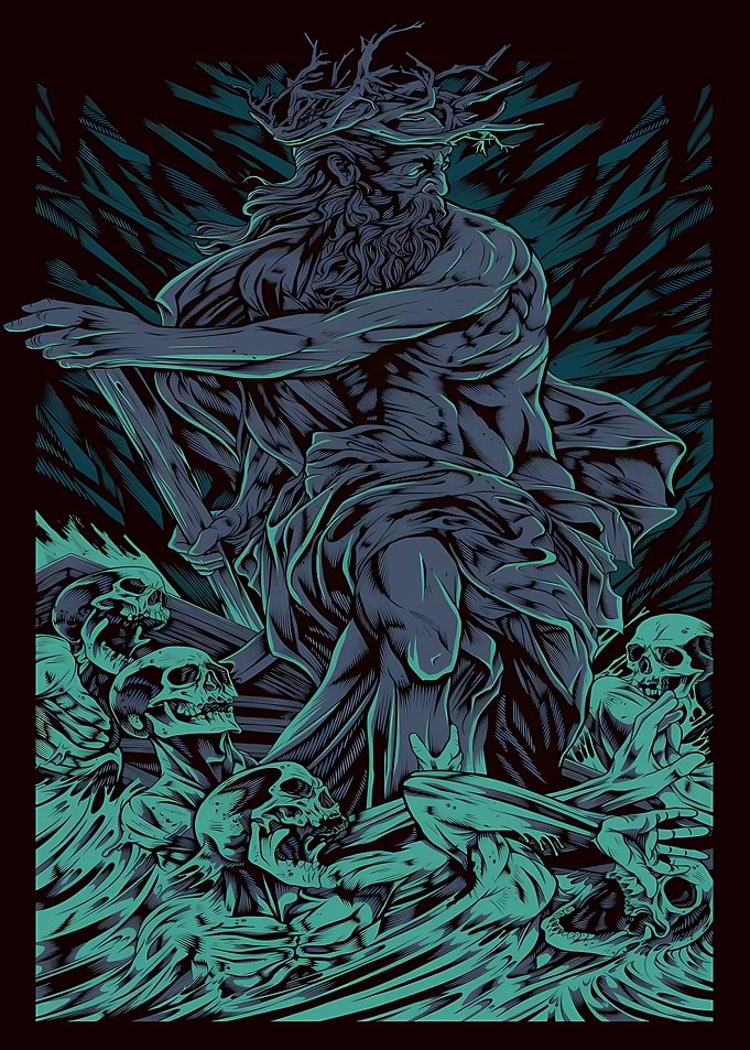 Charon Ferrying Souls Across Styx