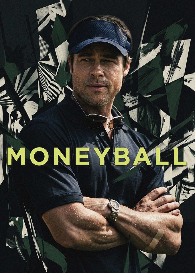 Moneyball Movie Poster Featuring Brad Pitt