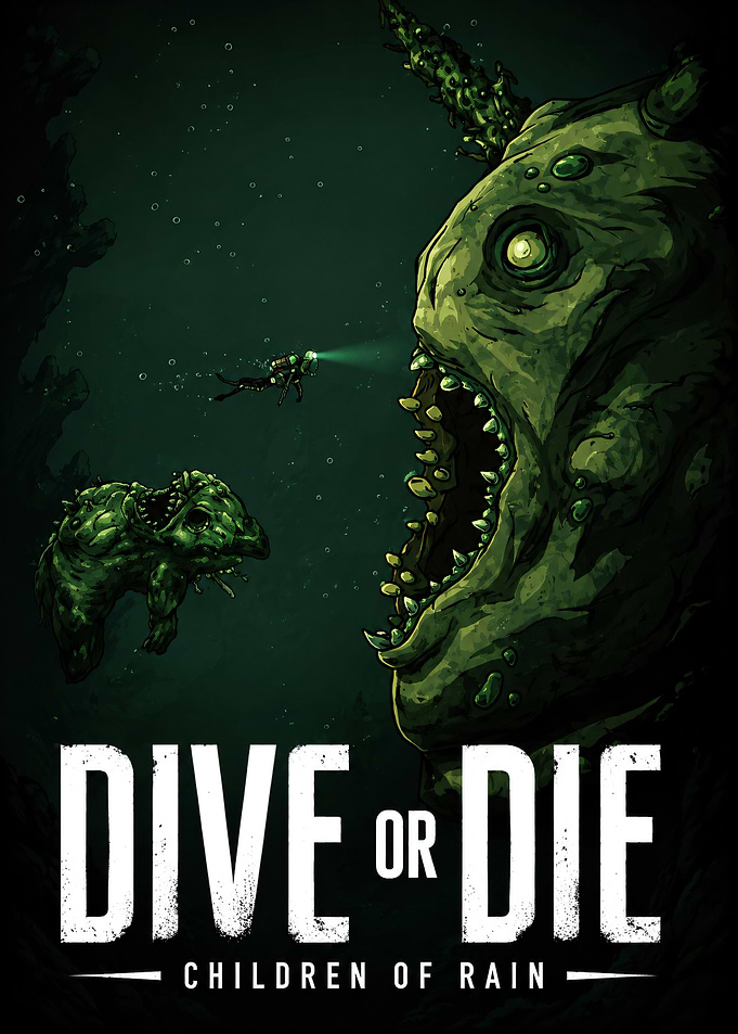 Dive or Die Underwater Horror Poster