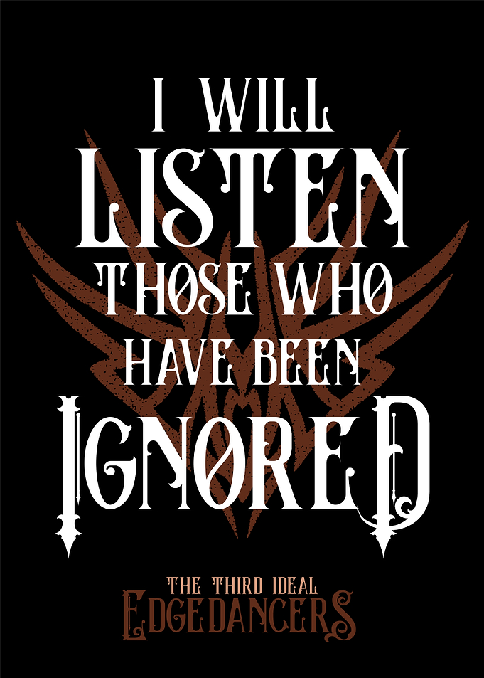 The Third Ideal Edgedancer Quote