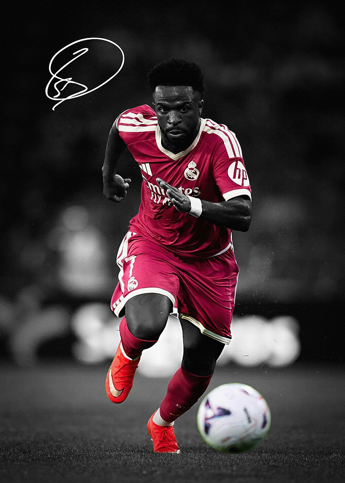 Vinicius Junior Action Shot