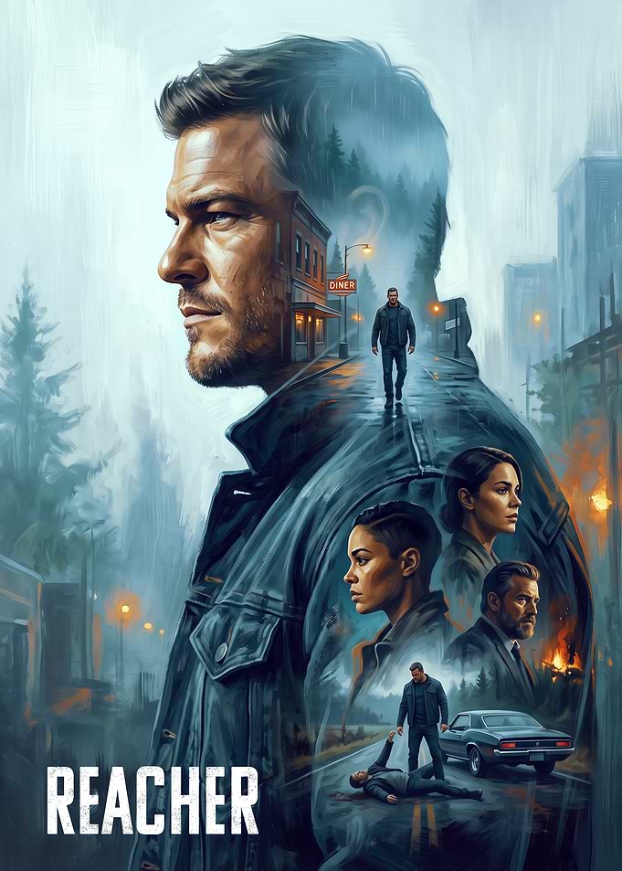 Reacher TV Series Poster Art