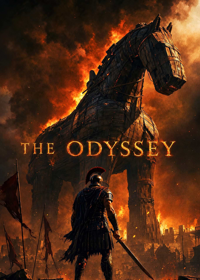 The Odyssey Trojan Horse Warrior Poster