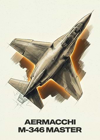 Aermacchi M-346 Master Jet Sketch