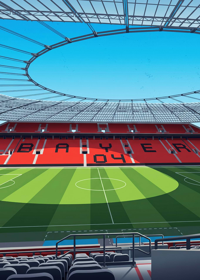 BayArena Voller Leidenschaft