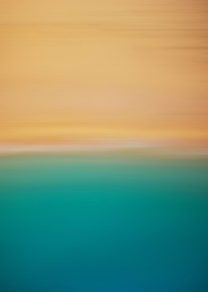 Abstract Blurred Horizon Landscape