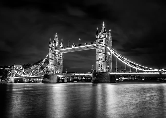 Tower Bridge London at Night