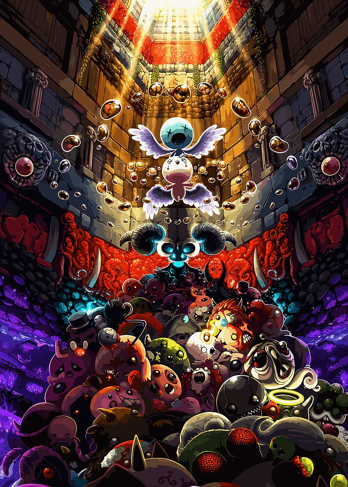 The Binding of Isaac Game Poster