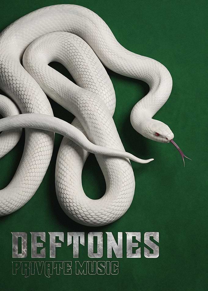 Deftones White Snake Music Poster