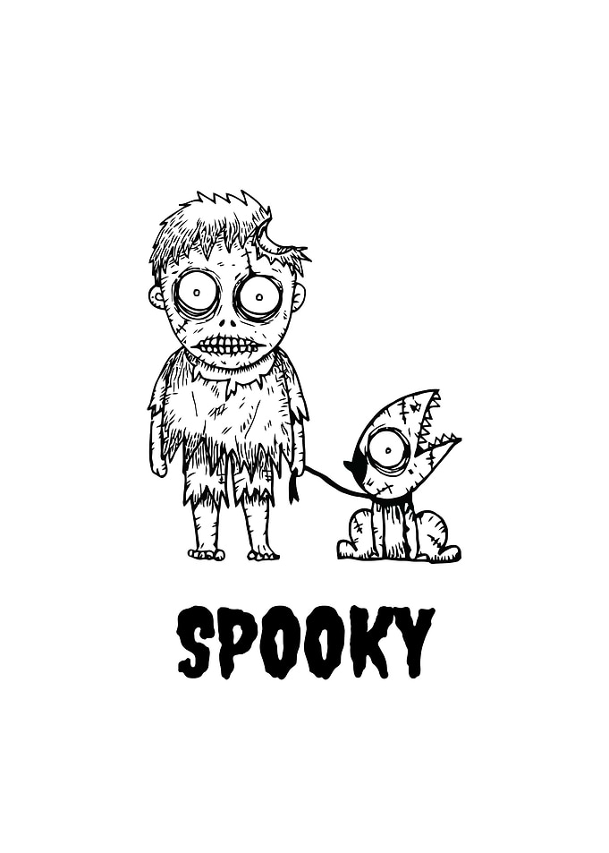 Spooky Halloween Art