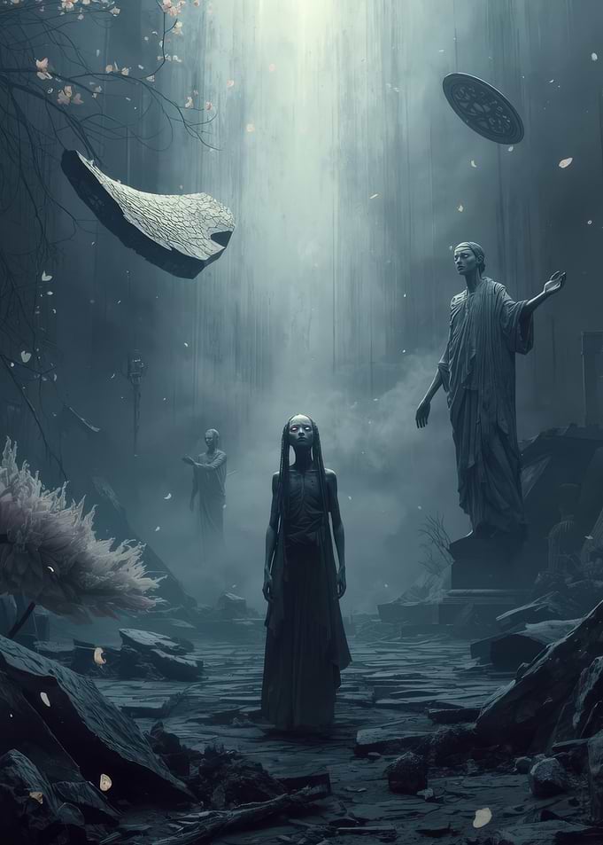 Spectral Guardian of the Forgotten Temple