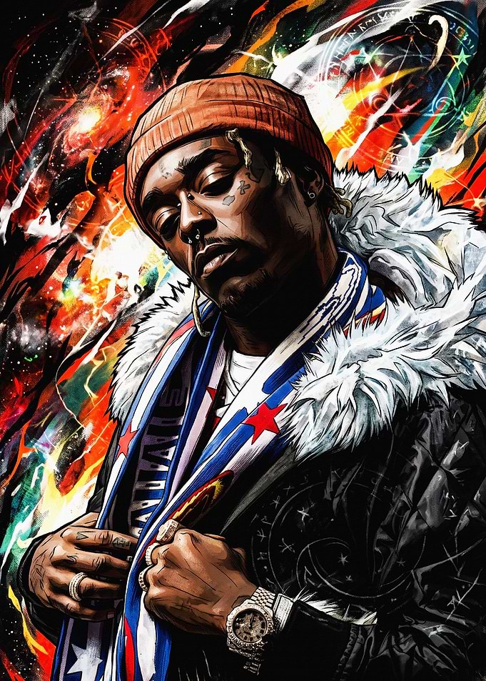 Lil Uzi Vert Cosmic Portrait