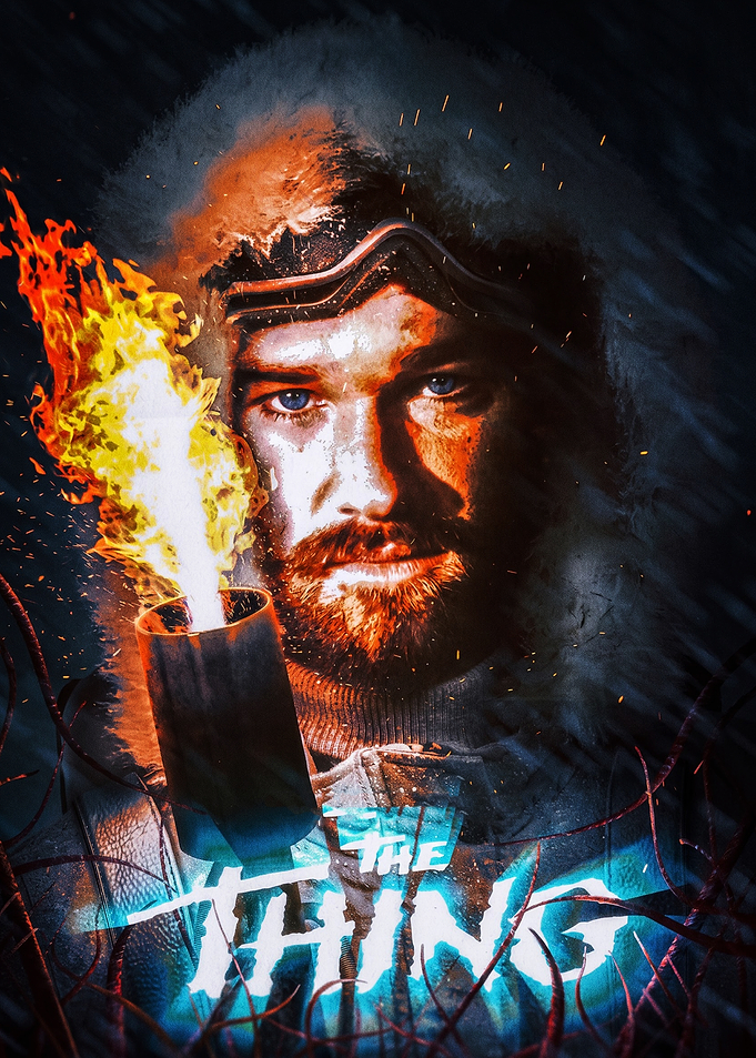 The Thing Movie Poster Art