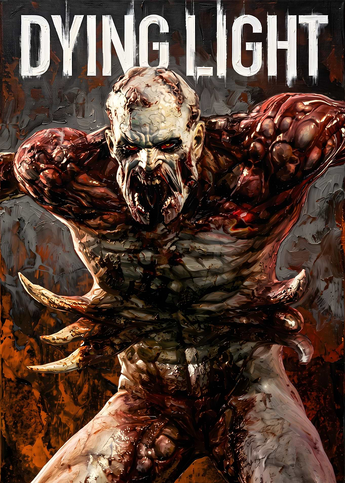 Dying Light Volatile Zombie Poster