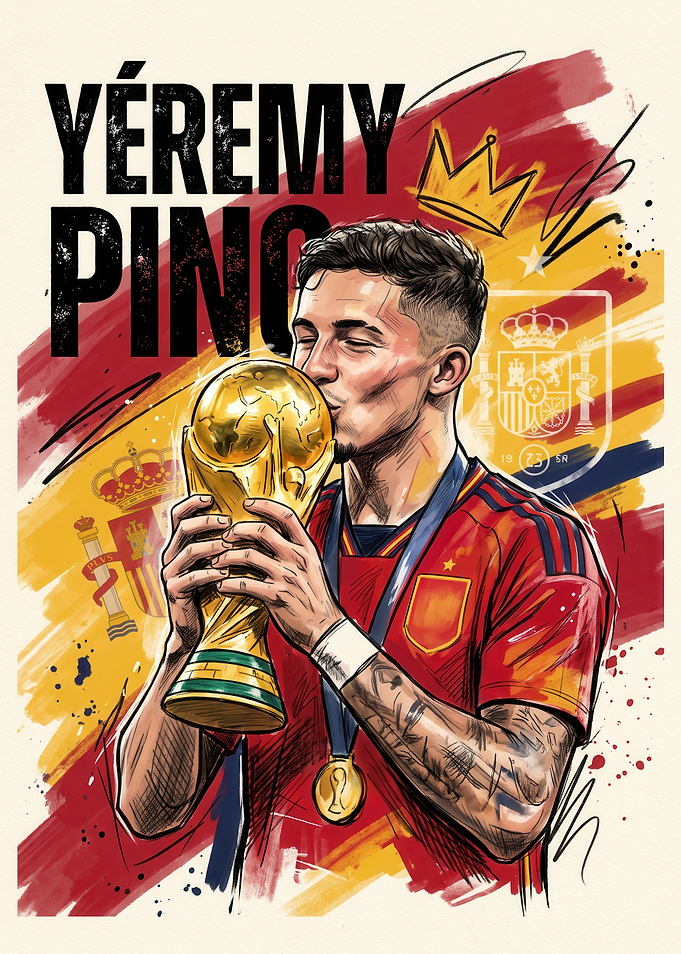 Yéremy Pino World Victory Illustration