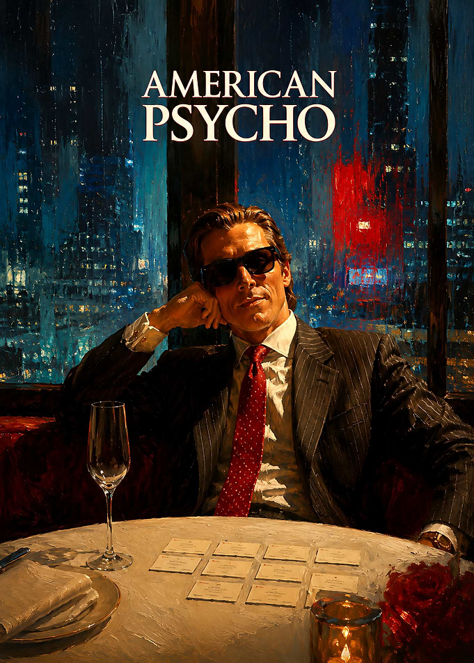 American Psycho Patrick Bateman Poster