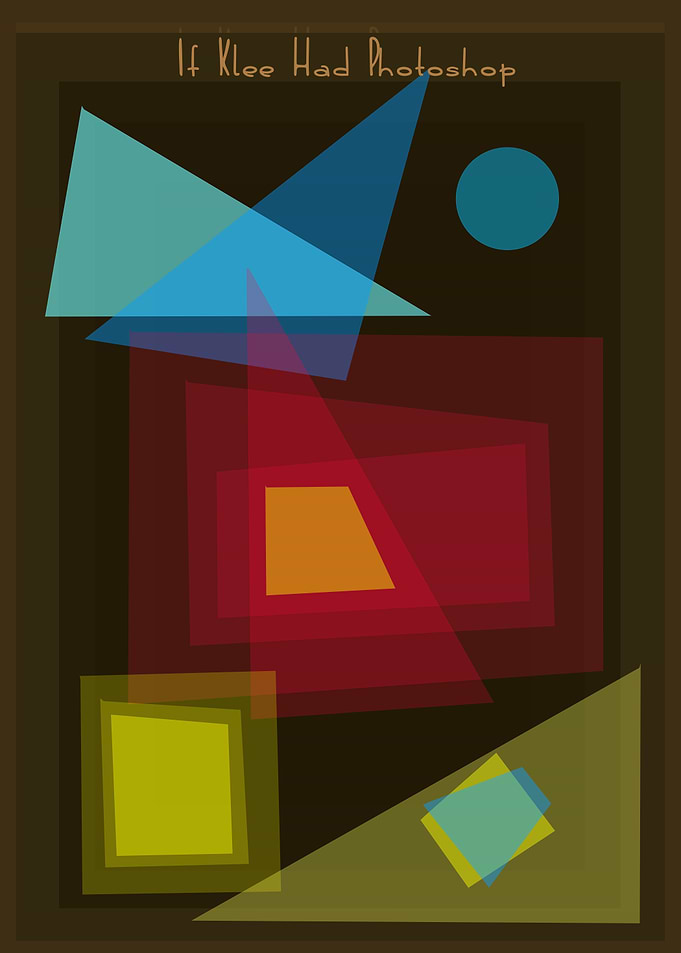 If Klee Had Photoshop