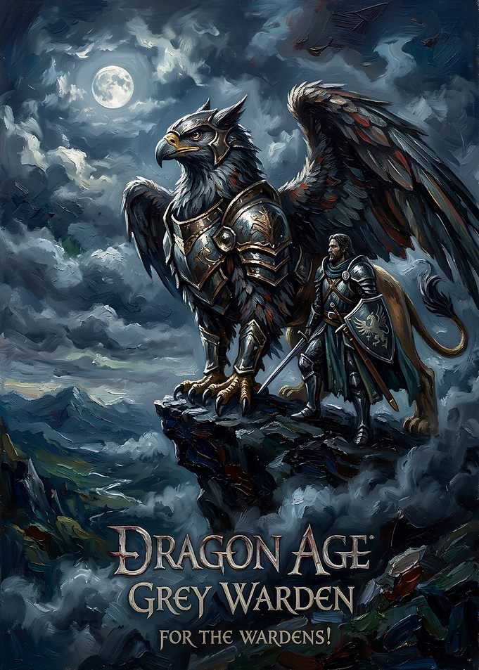 Dragon Age Grey Warden Poster