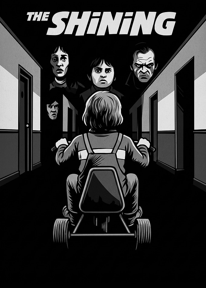 The Shining Minimalist Movie Poster