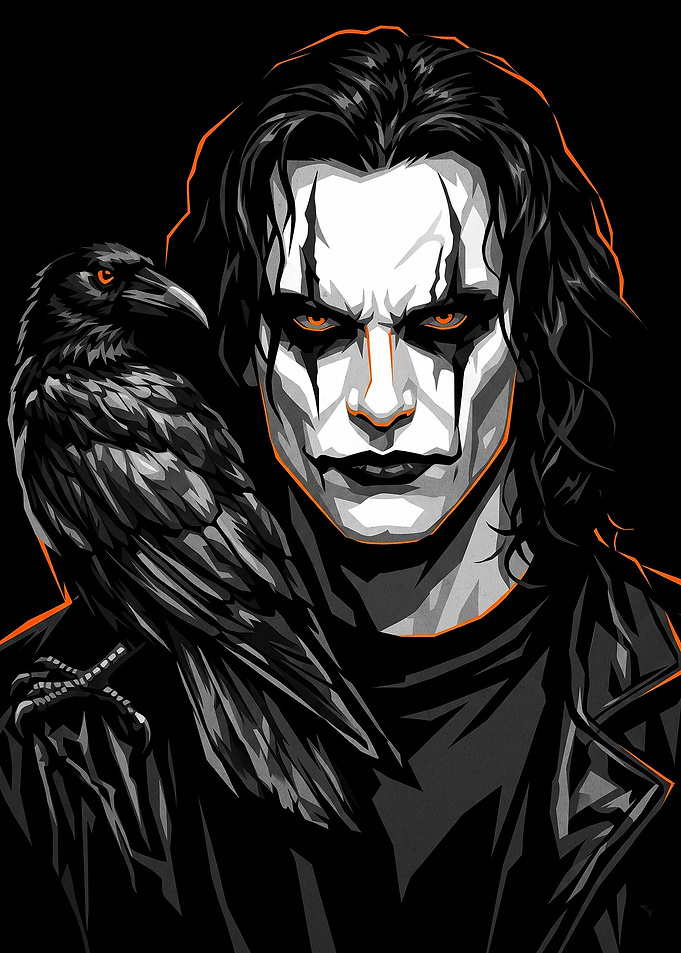 The Crow Eric Draven Portrait