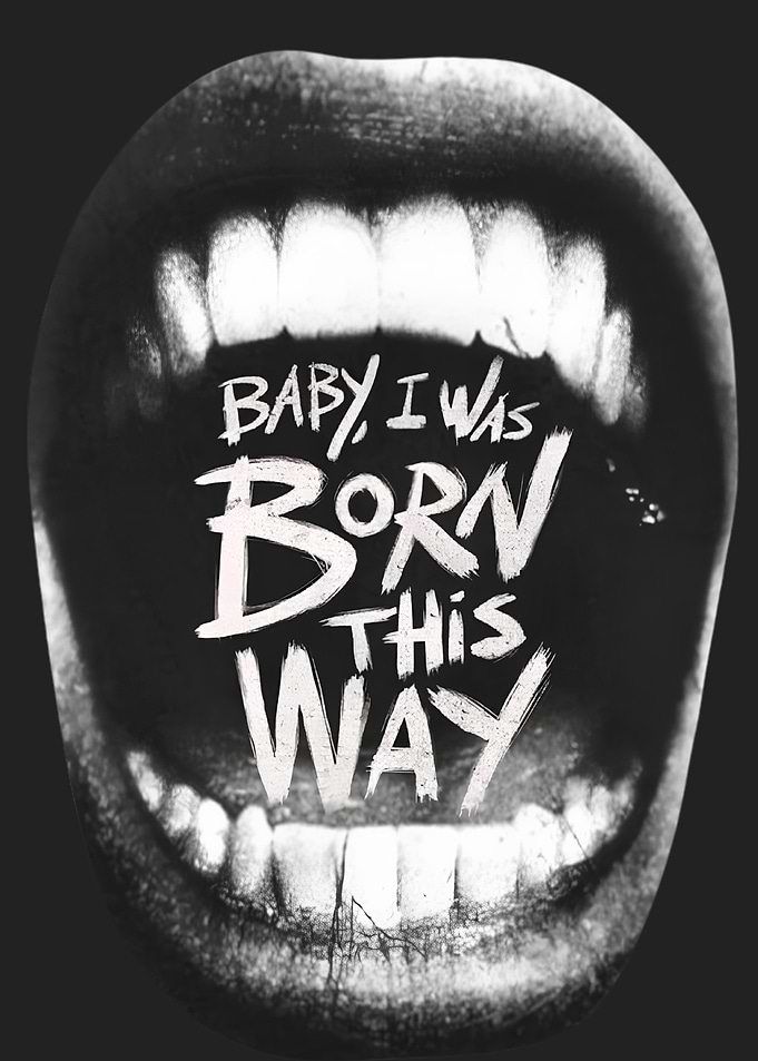 Lady Gaga Born This Way Poster