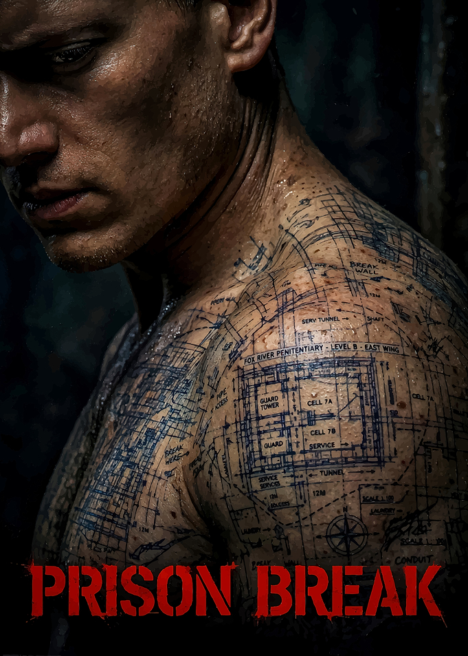 Michael Scofield Prison Break Tattoo
