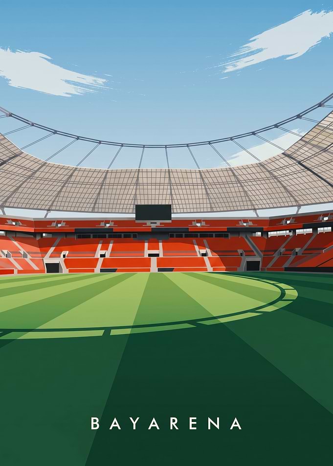 BayArena Stadium Minimalist