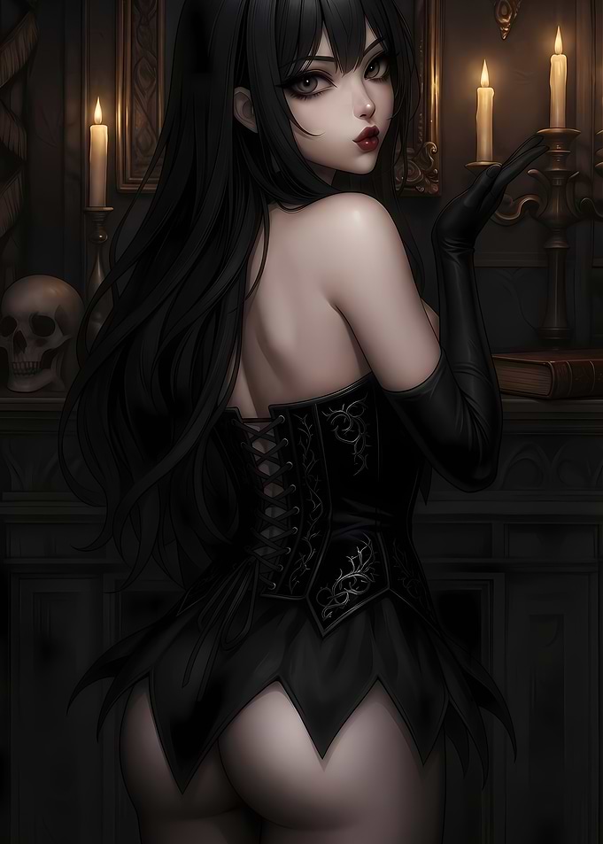 Gothic Anime Girl