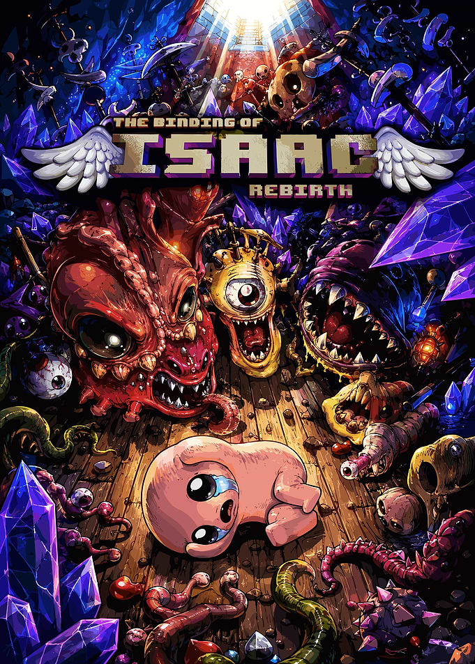 The Binding of Isaac Rebirth Poster