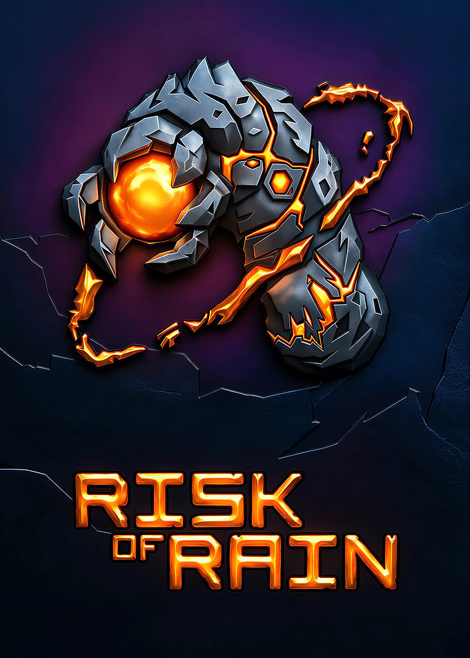 Risk of Rain Game Logo