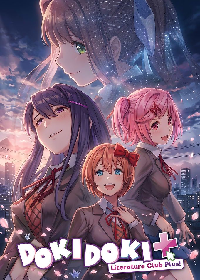 Doki Doki Literature Club Plus Poster