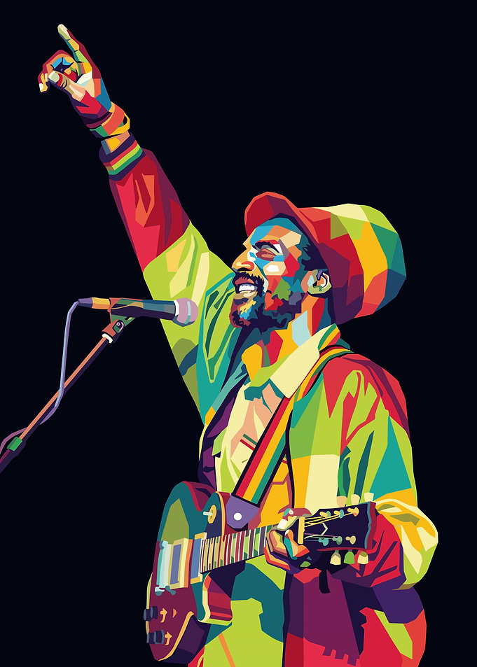 Michael Anton Phillips Pop Art Portrait