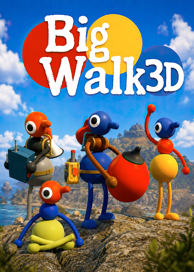 Big Walk 3D Game Poster