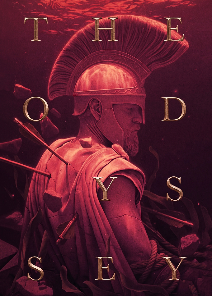 The Odyssey Greek Warrior Poster