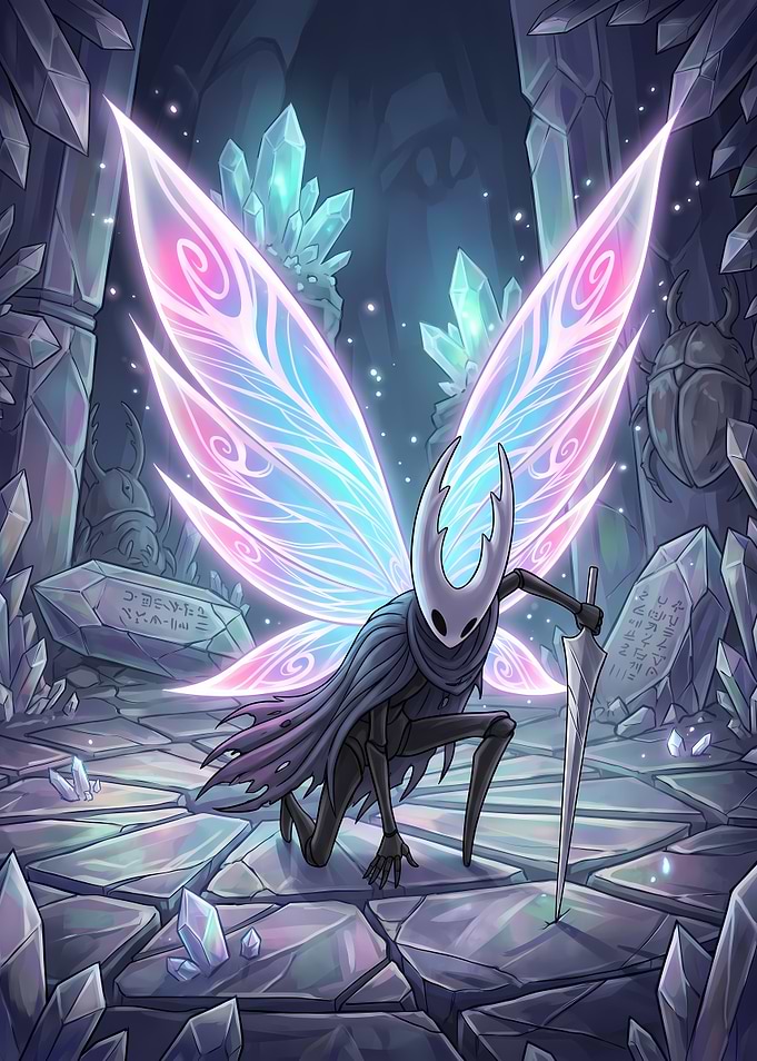 Hollow Knight Crystal Peak Warrior
