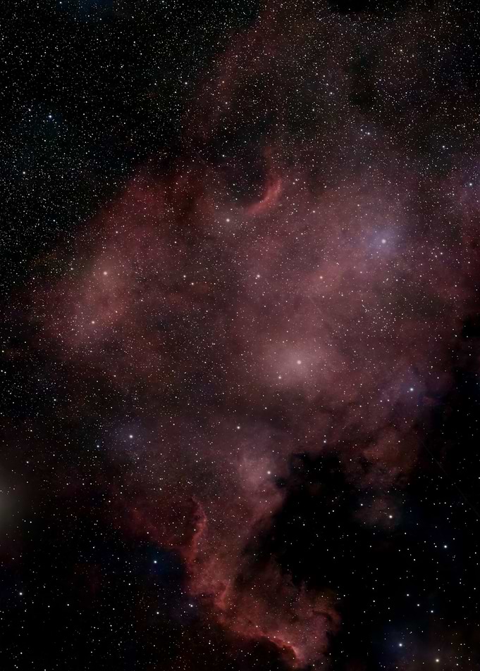 North America Nebula Deep Space View