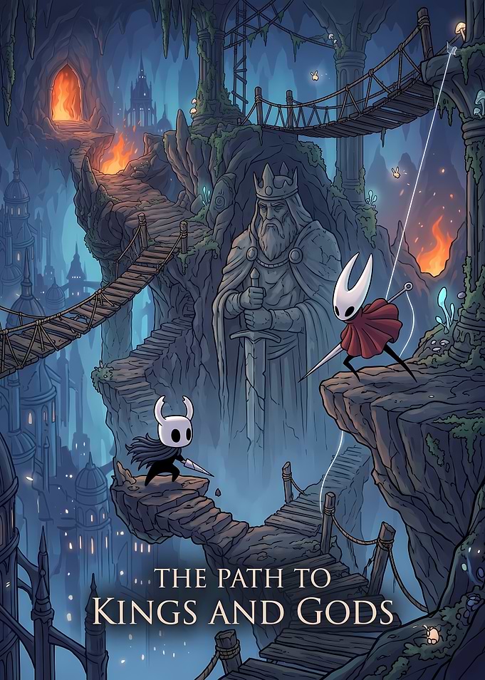 Hollow Knight Path to Kings and Gods