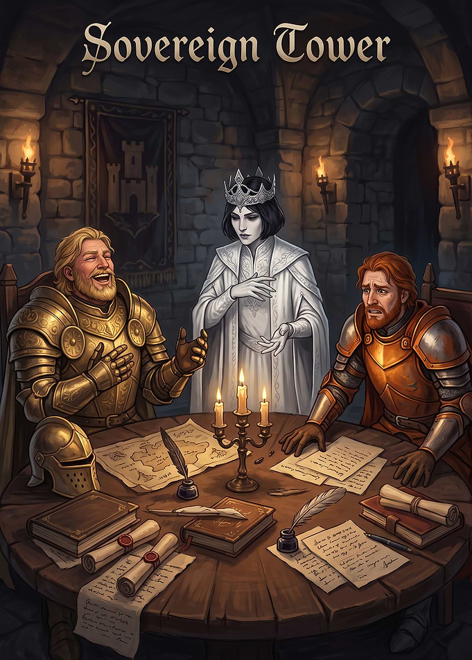 Sovereign Tower Fantasy Council Meeting