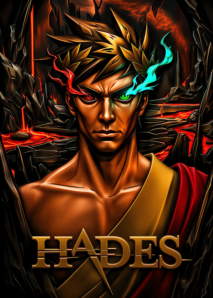 Hades God of the Underworld Portrait